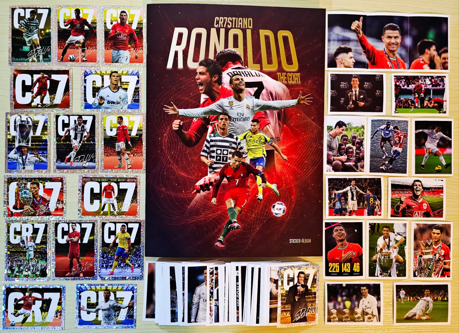 Album Cristiano Ronaldo La Historia Completo