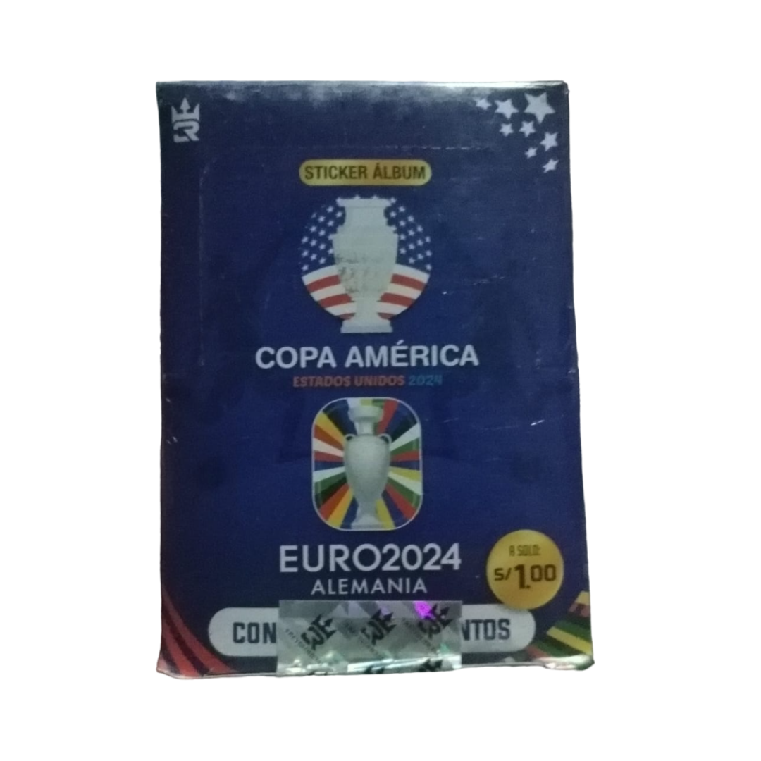 Caja Sellada 50 Sobres Copa America 2024 - 3 Reyes