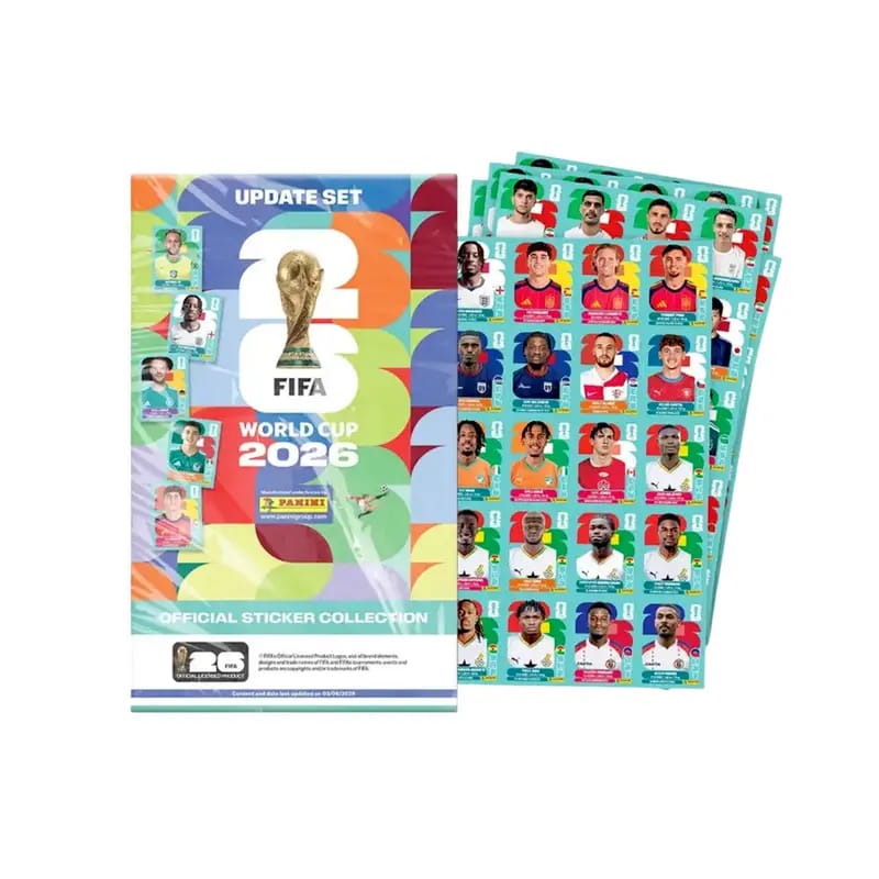 Actualización Completa Mundial 2026 Oficial Panini (Neymar)