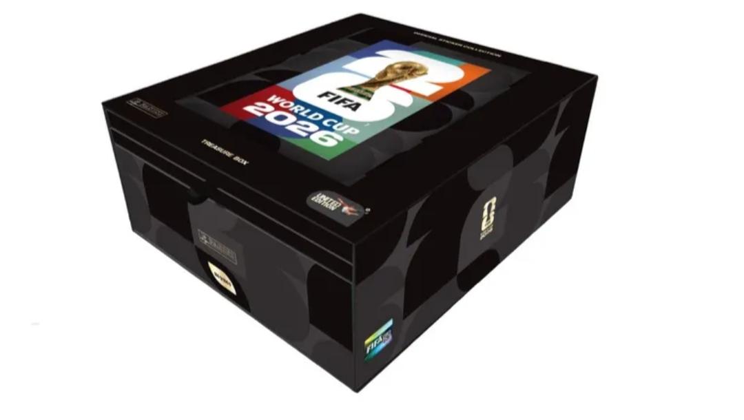 Exclusivo Box Suizo Sellado Mundial 2026 Panini con 100 Sobres