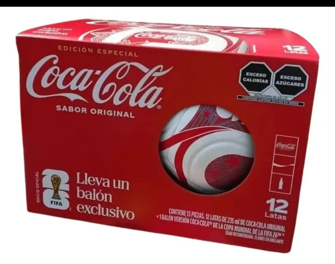 Minibalon Exclusivo Trionda Coca Cola Promocional